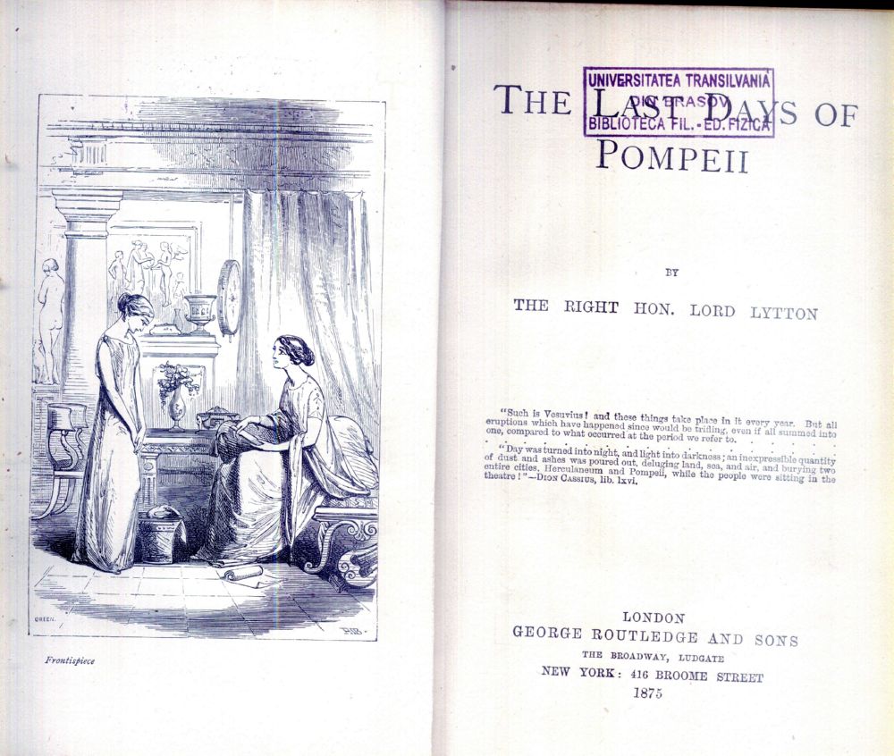 T Last Days of Pompeii book